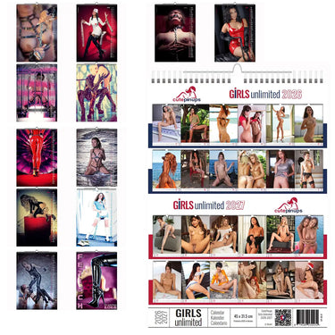 Fettisch Erotic A3 Backside 2026 + CutePinups 2026 2027 + free 2025 Calendar